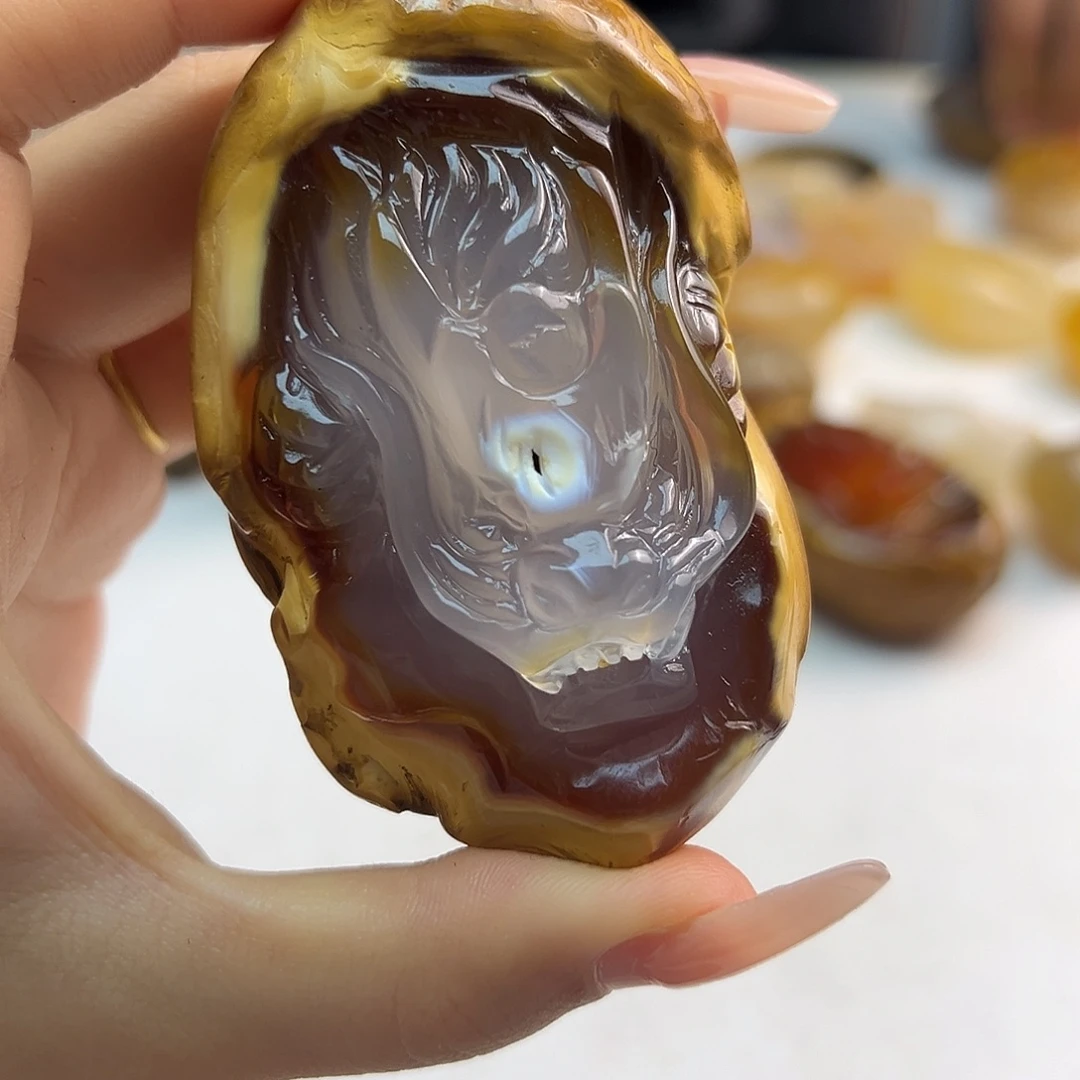 玛瑙/玉髓合金颈饰
