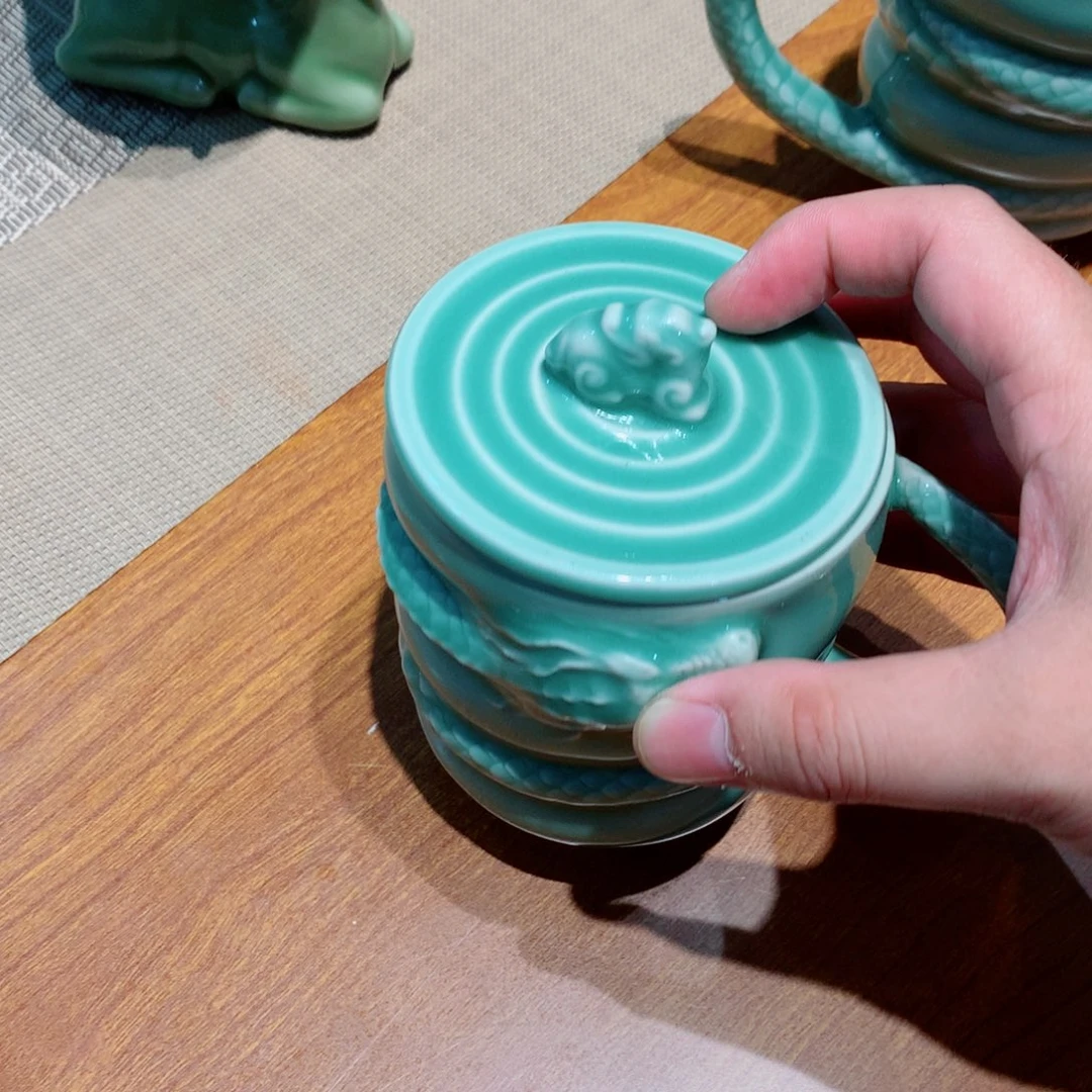 阿*龙泉青瓷茶具杯子