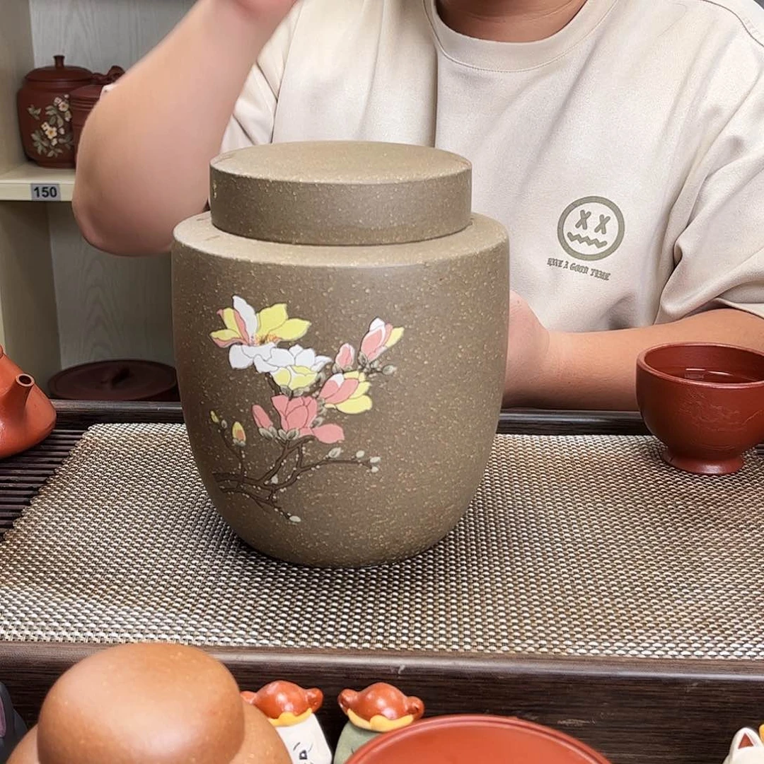 紫砂茶叶罐茶叶罐