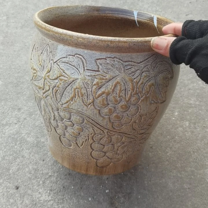 红陶20/21微瑕一个盆