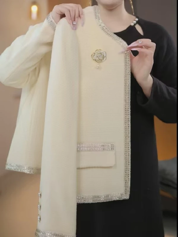 【AL】2025春季新款优雅轻奢高级感小香风百搭外套