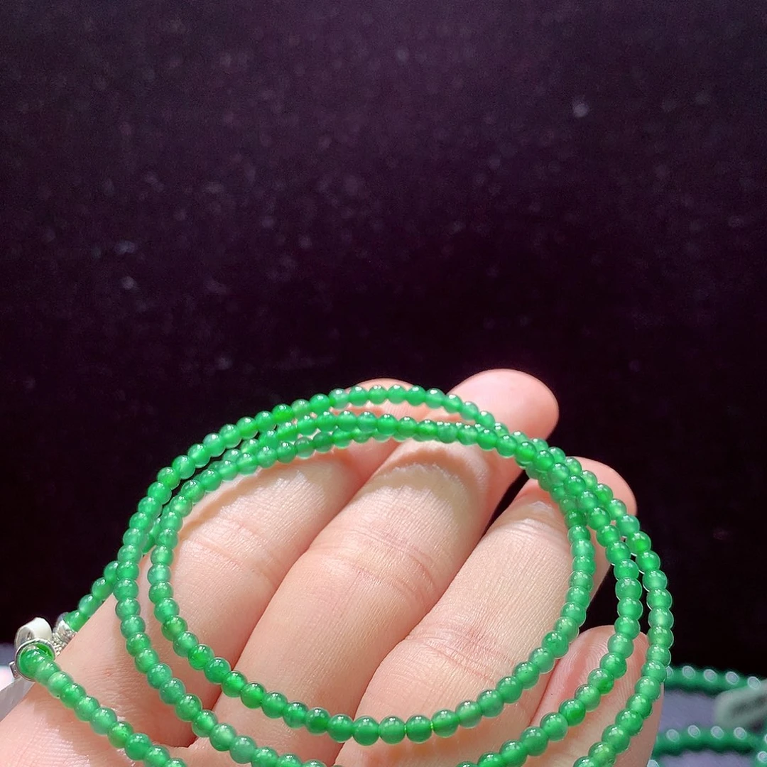 翡翠手链未镶嵌项链