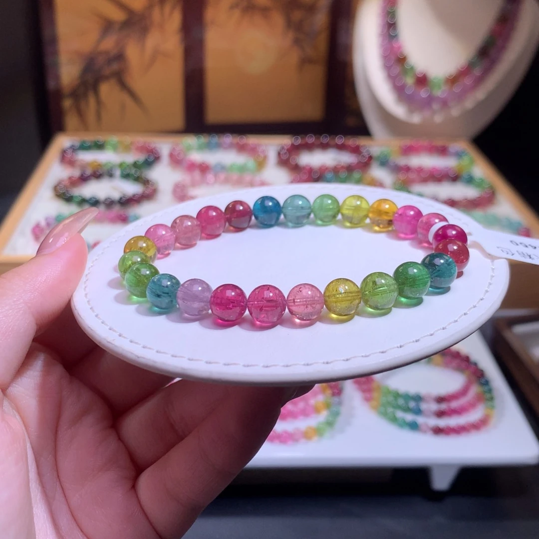 未镶嵌手链碧玺碧玺