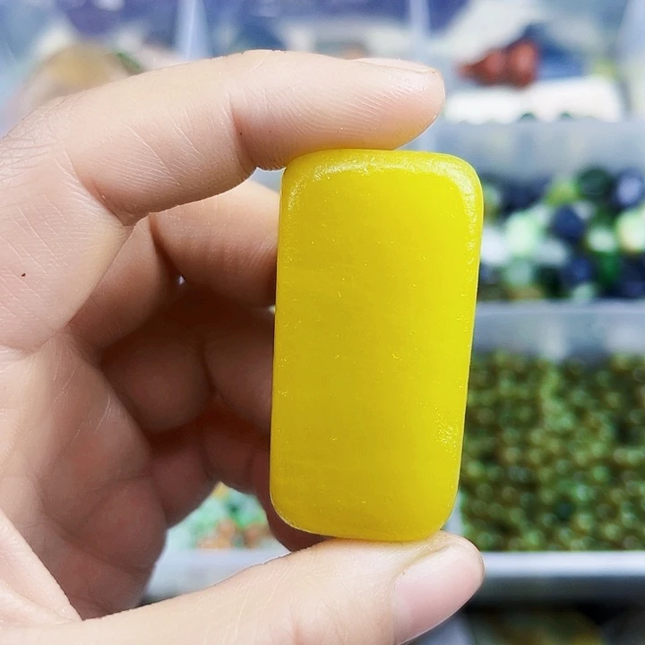 简***单和田玉（糖玉）未镶嵌珠宝半成品