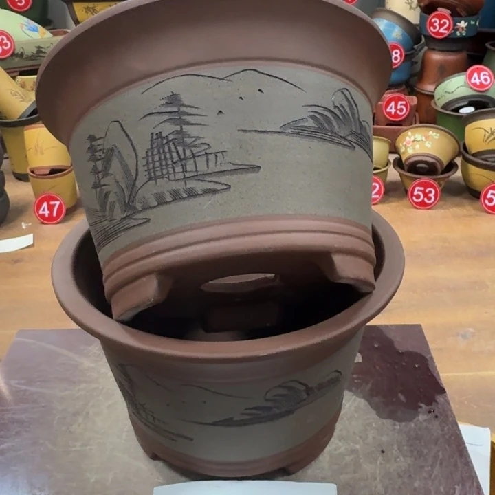 紫砂花盆破损包赔