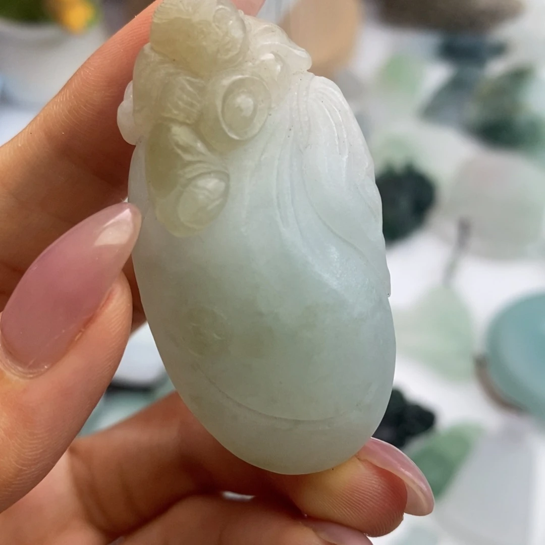 定制翡翠未镶嵌毛货无鉴赏期