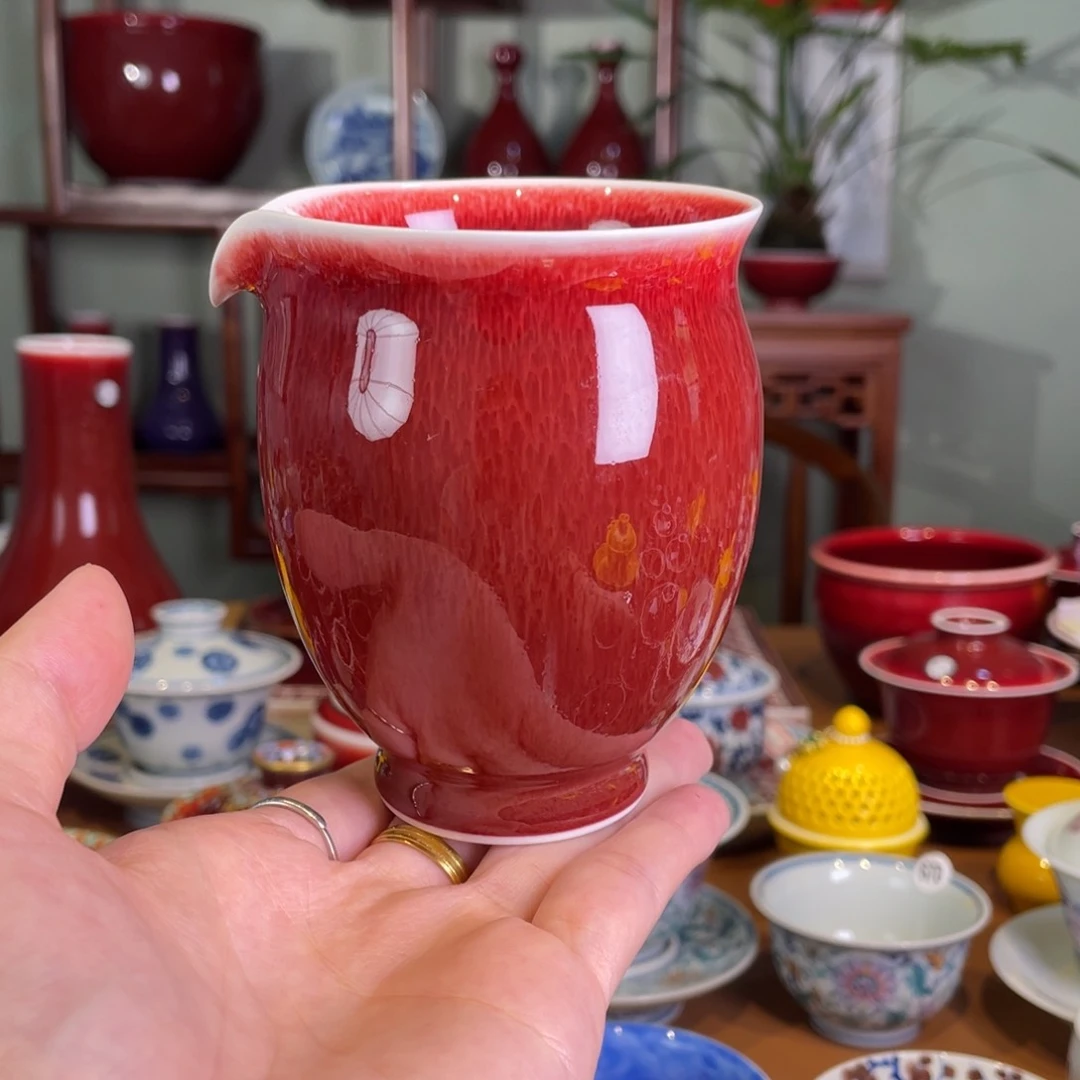 清欢雅玩原矿郎红福利公道杯
