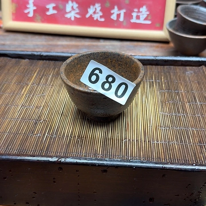 纯手工制作粗陶茶具