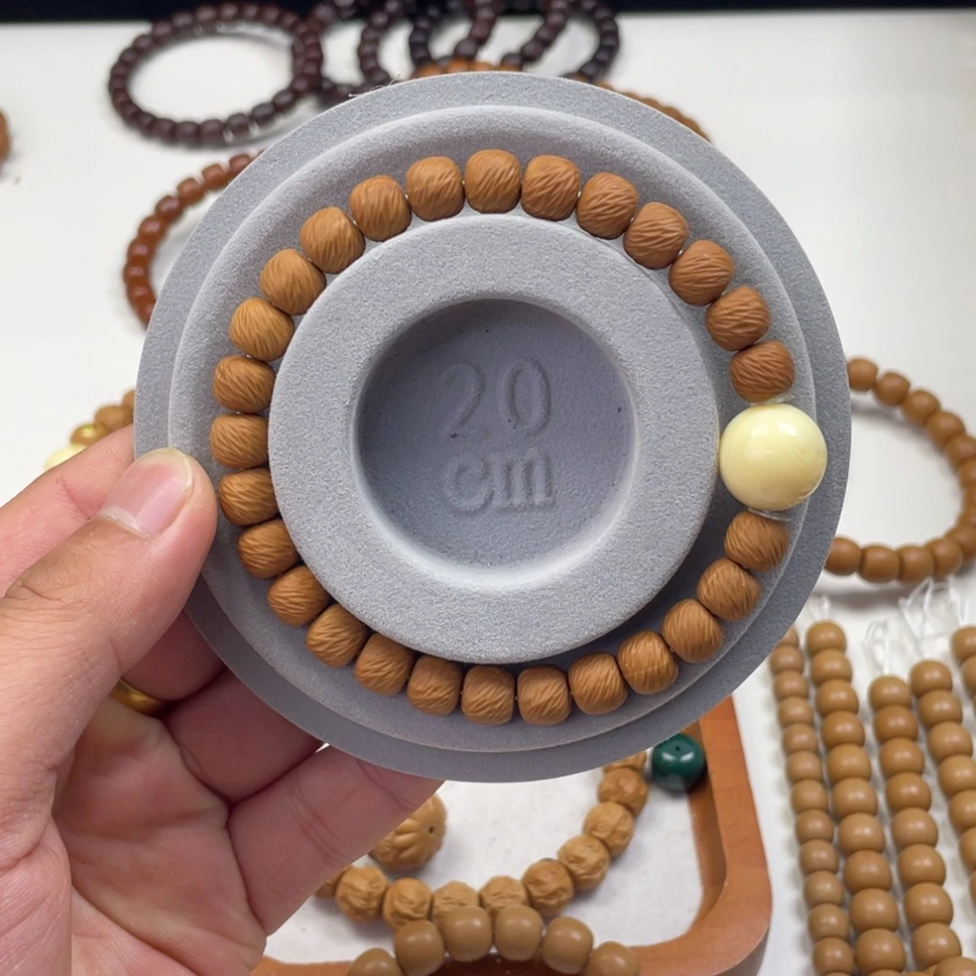 猴头核桃手串全品毕业级8.8手工云锦