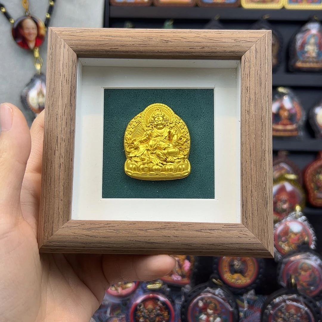 摆台擦擦黄财药师