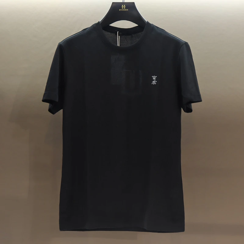 夏季舒适男装简约修身短袖T恤2108