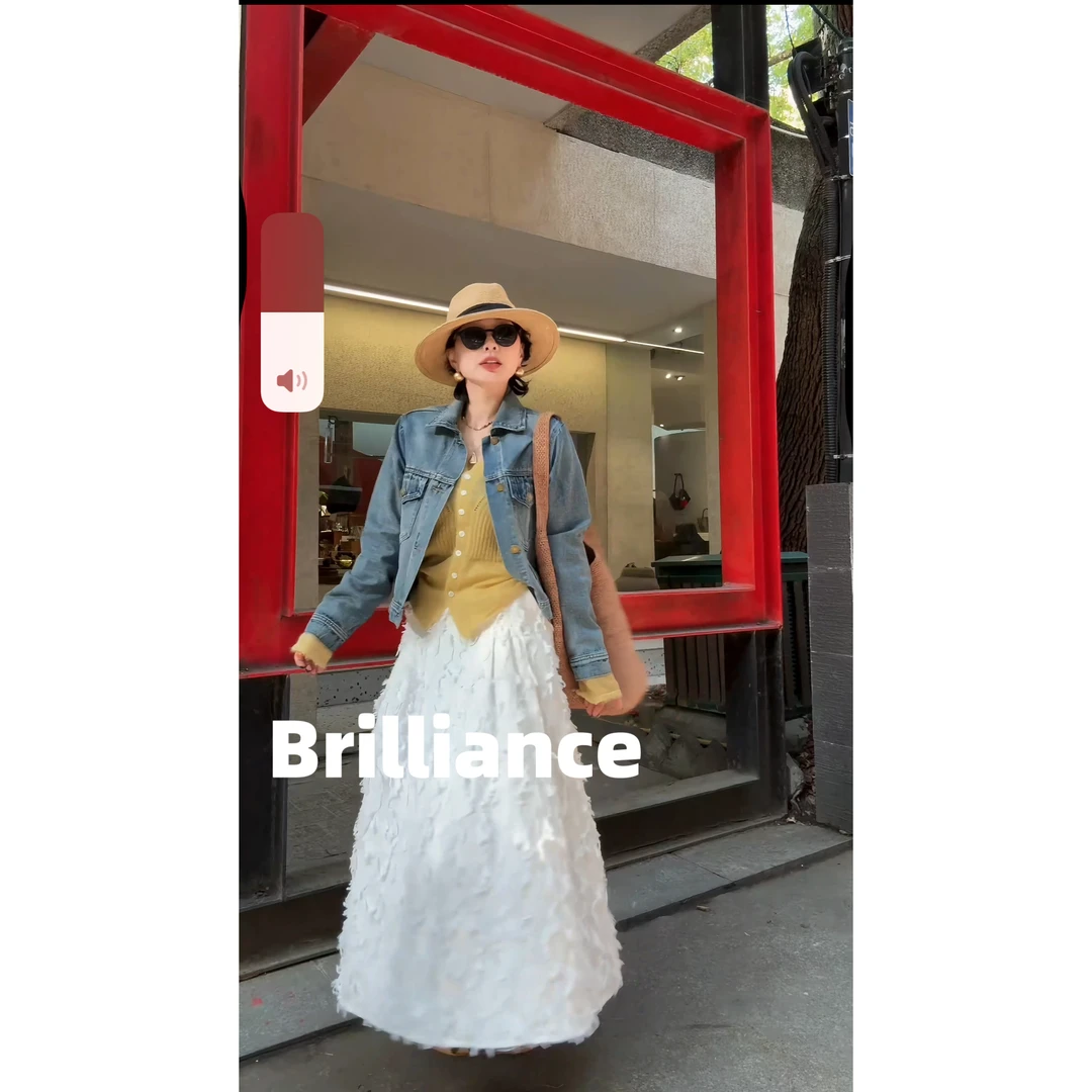 Brilliance 【经典牛仔】街区故事复古做旧牛仔外套夹克