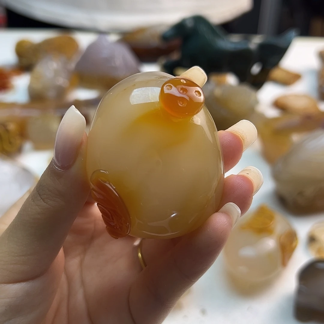 玛瑙/玉髓未镶嵌颈饰