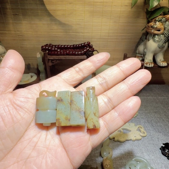 明***锅和田玉（糖玉）未镶嵌珠宝奇石