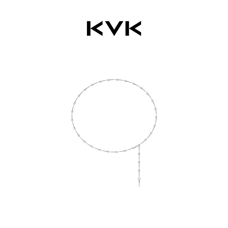 铜合金脚链 KVK VENOM 毒液系列钳脚腰链性感配饰品身体链嘻哈风