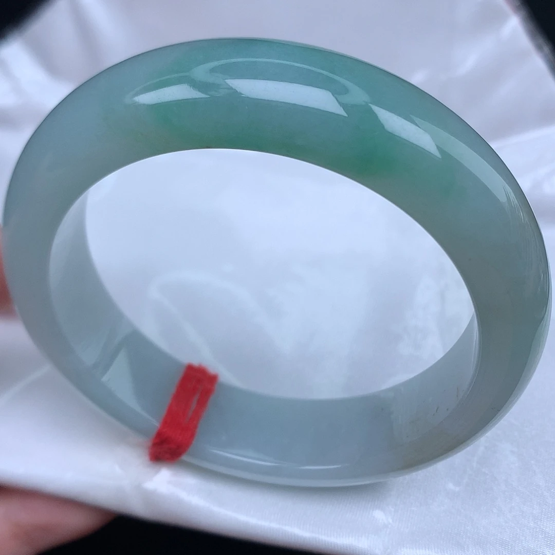 翡翠未镶嵌手镯天然