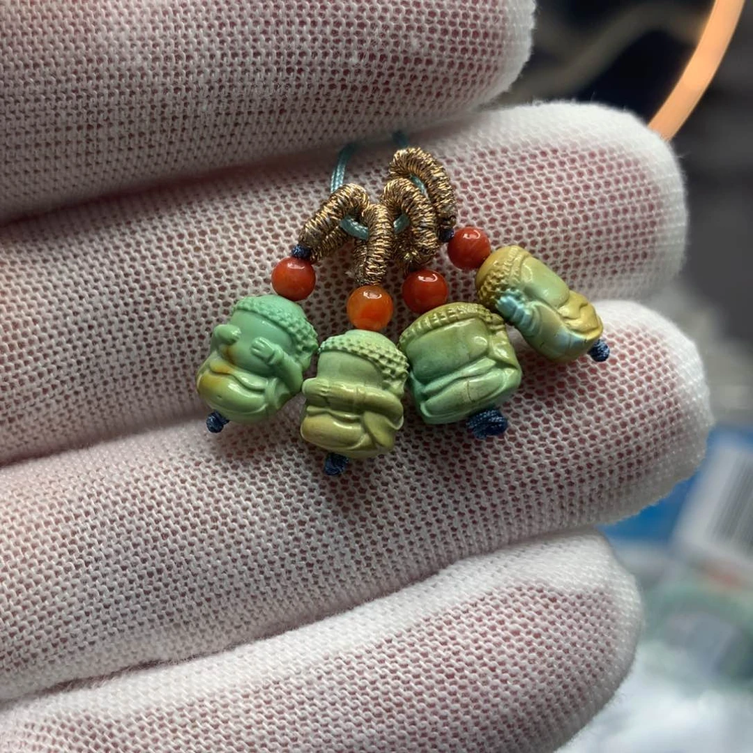 绿松石挂件未镶嵌