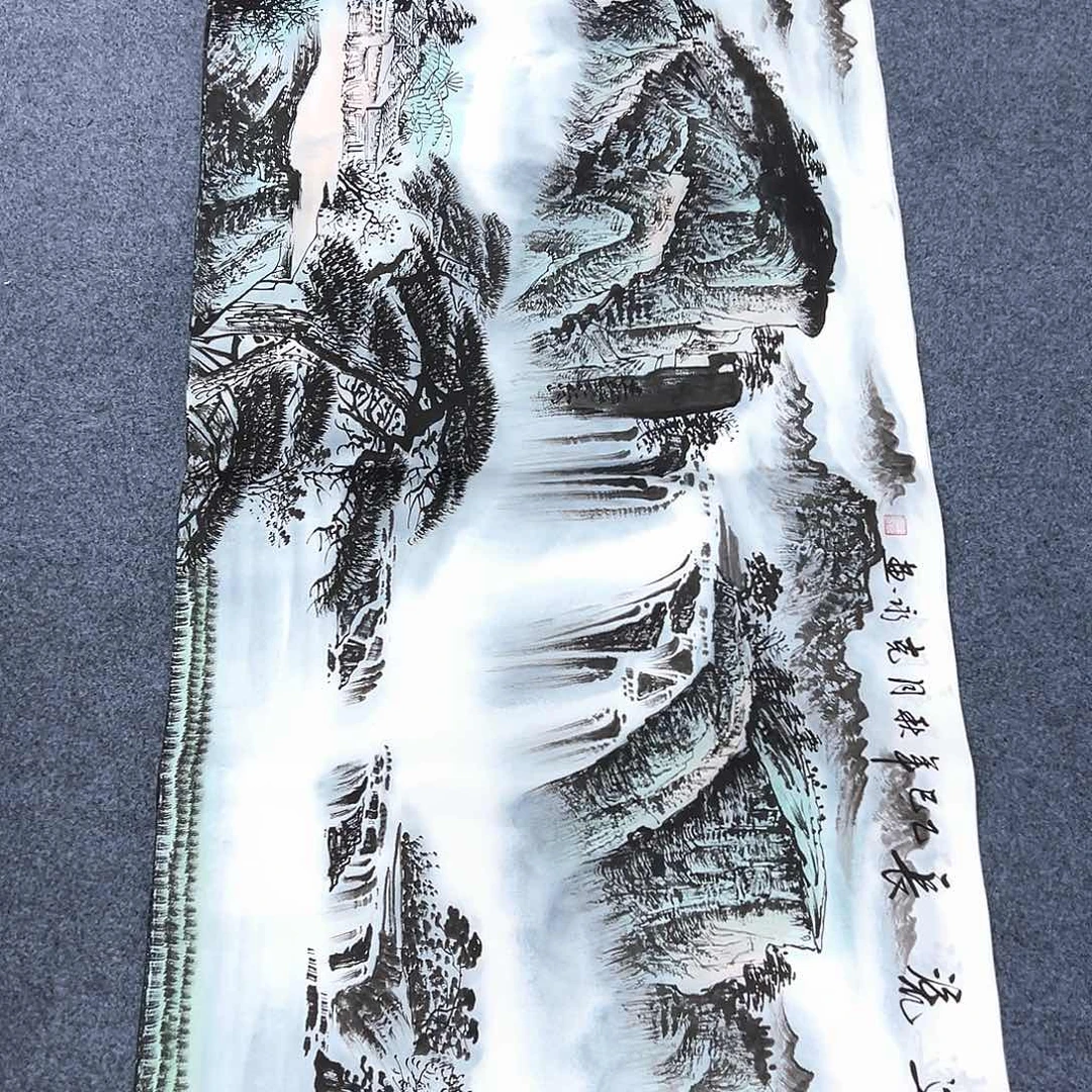 国画国画宣纸纯手绘作品