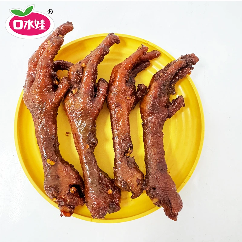 B：口水娃佤味鸡爪500g