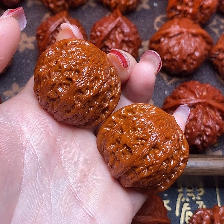 吊坠文玩核桃铁锤22