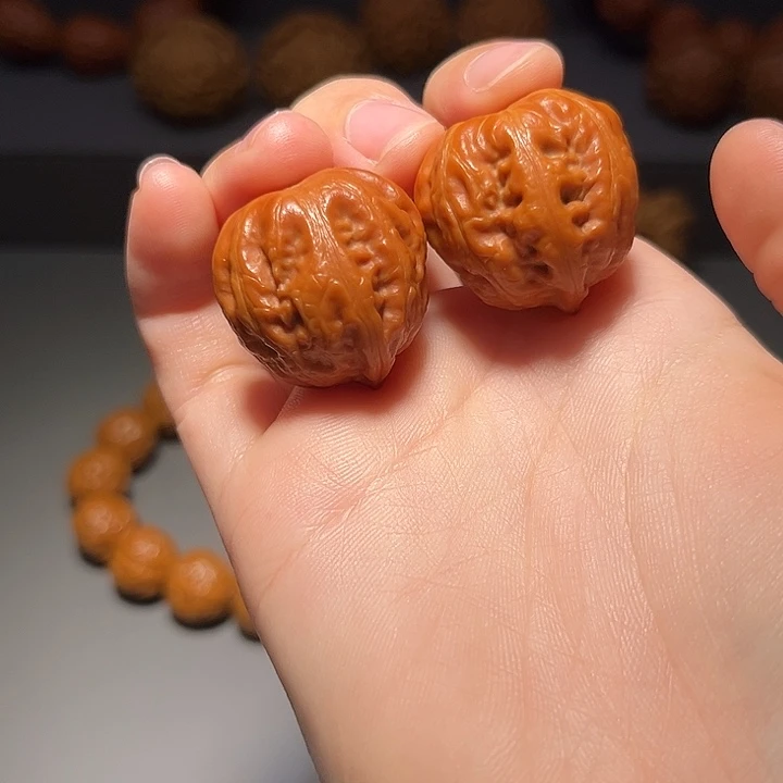 把件文玩核桃爱心694