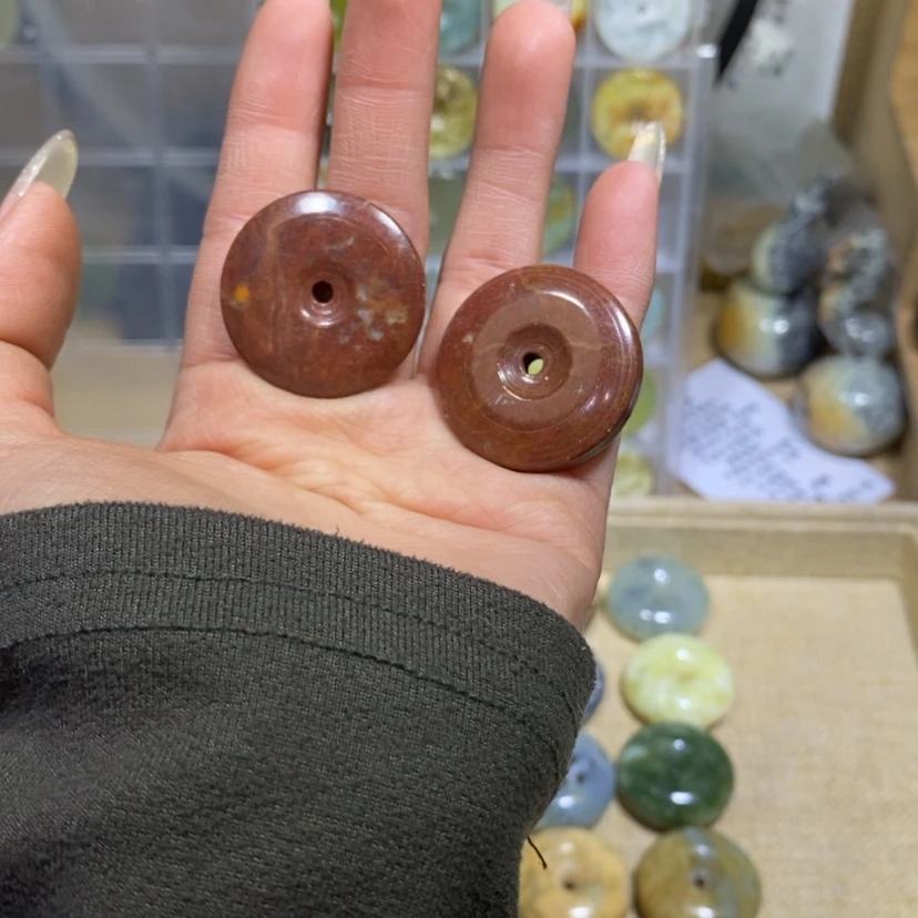 【闪购商品】蛇纹石玉颈饰未镶嵌36