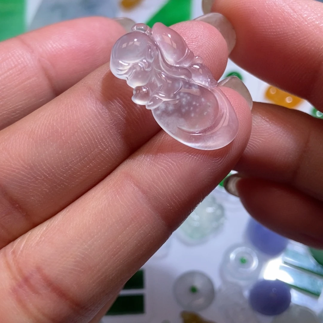 未镶嵌定制翡翠翡翠24.4/13.5/3.6