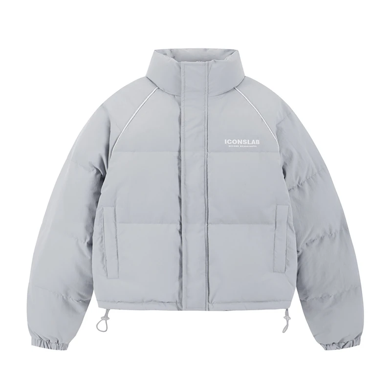 胶印撞色包边条短款外套