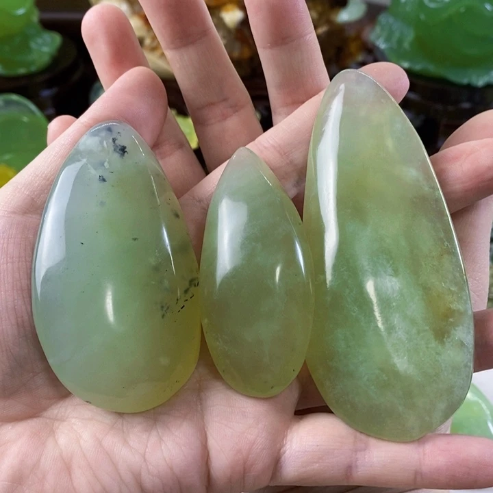 岫玉手把件未镶嵌⁝****