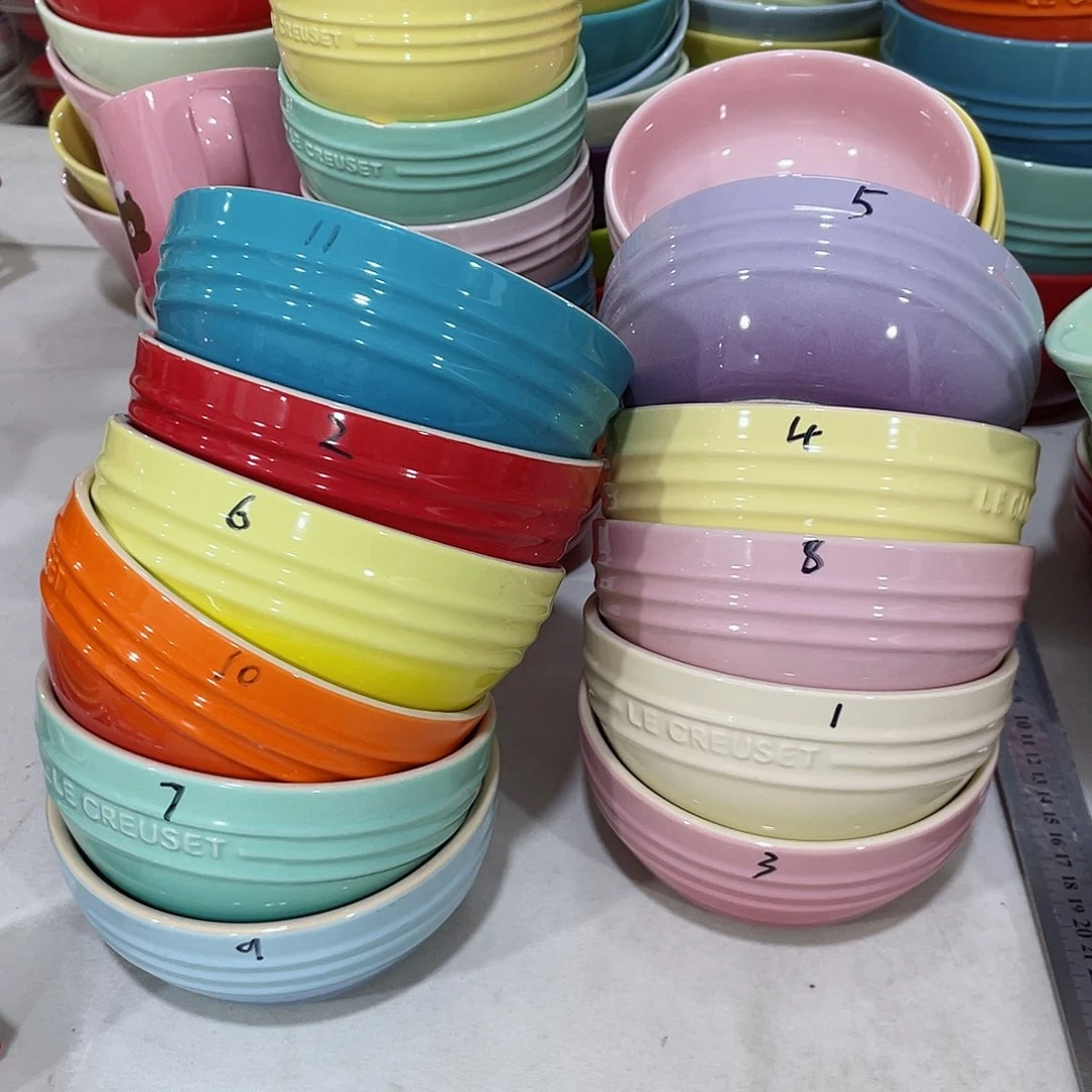 瓷片微瑕陶瓷餐具2个装精品