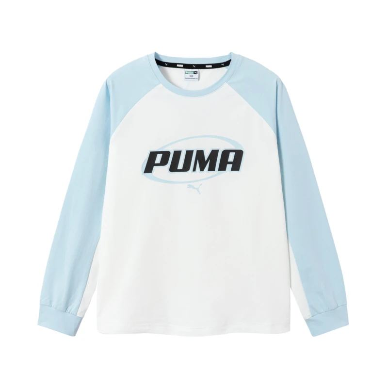 【儿童旗舰】PUMA彪马新款儿童秋季长袖T恤撞色设计时353325100202