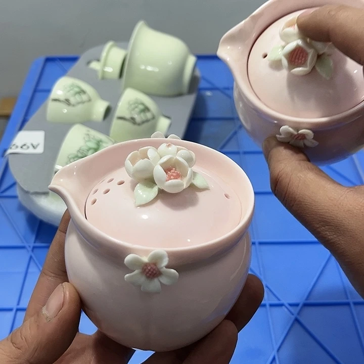 ****⁵茶具默认微瑕瓷器、茶具、壶、摆件，介意勿拍