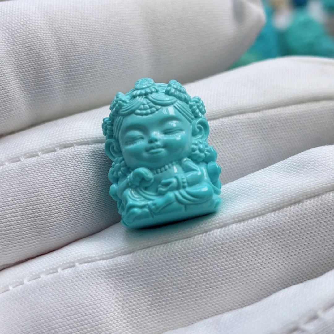 绿松石珠宝奇石未镶嵌