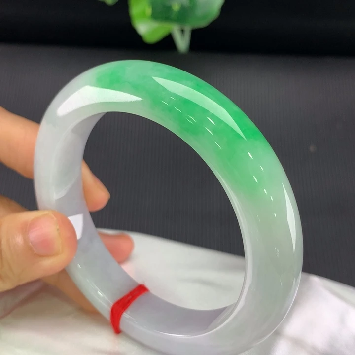 未镶嵌手镯翡翠正圈58