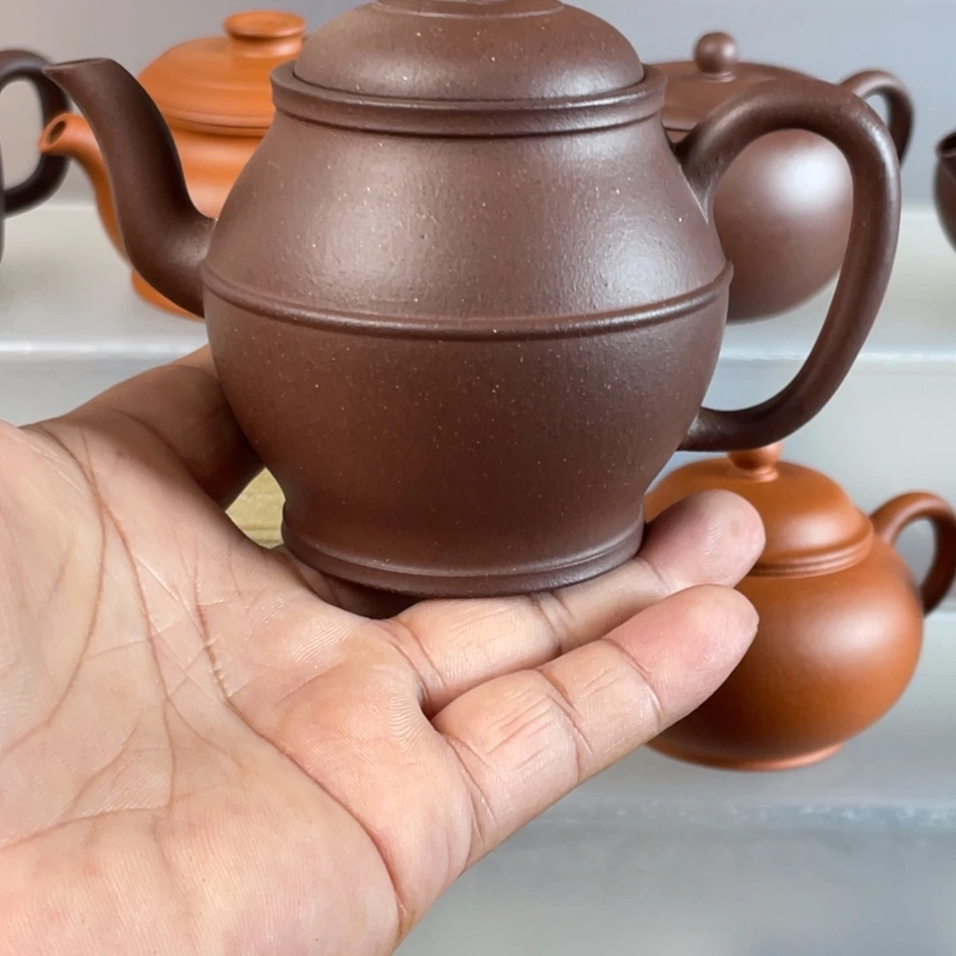 人***面茶壶紫砂宜兴紫砂宫灯