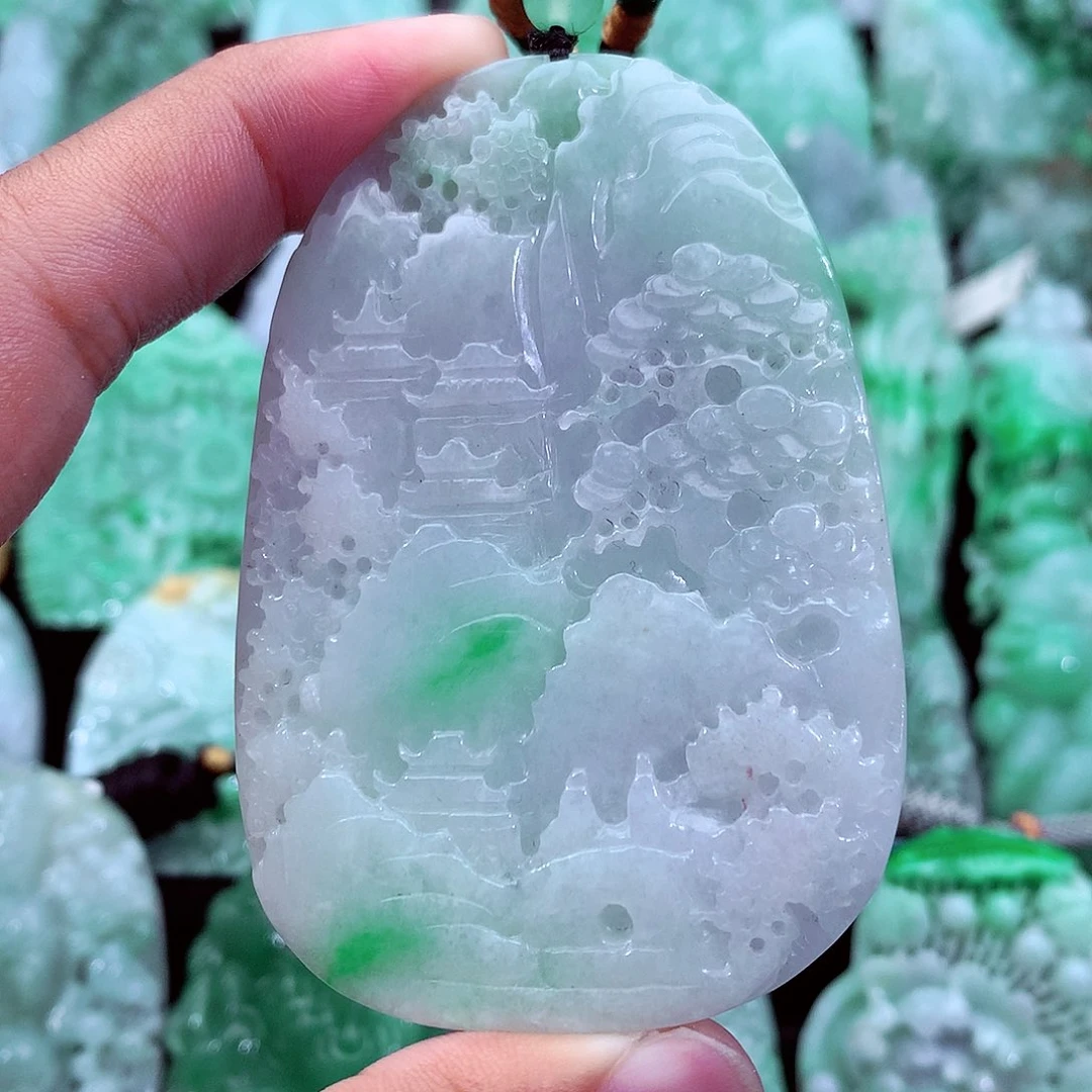 吊坠(不含链)未镶嵌翡翠