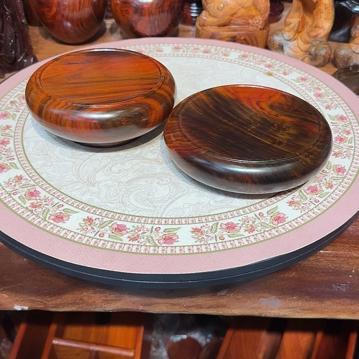 交趾黄檀（大红酸枝）黑飘红底座