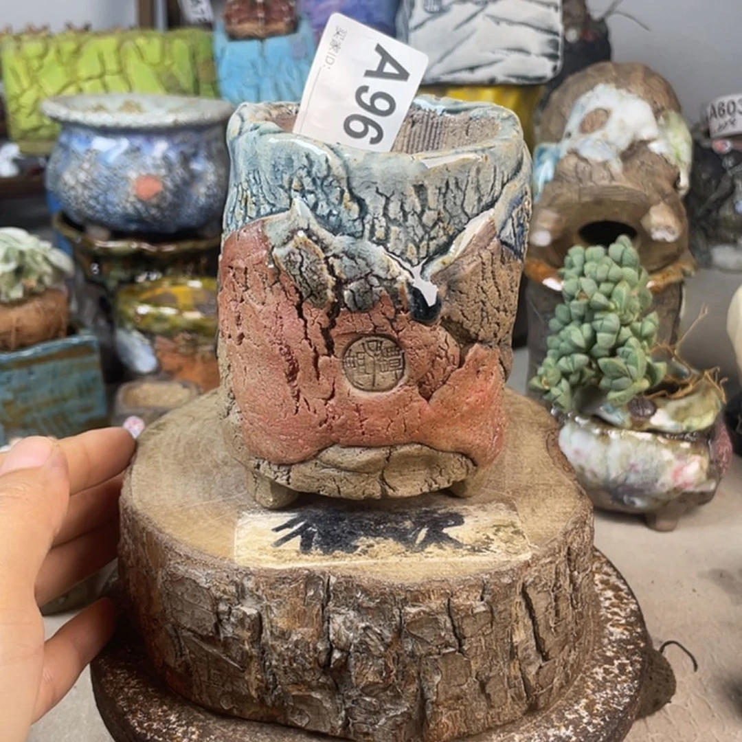 开播福利 陶瓷花盆 默认微次