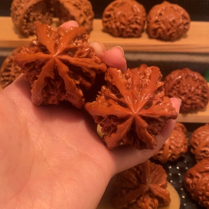 手串/手链核桃金*哥核桃。六棱子。48.49尺