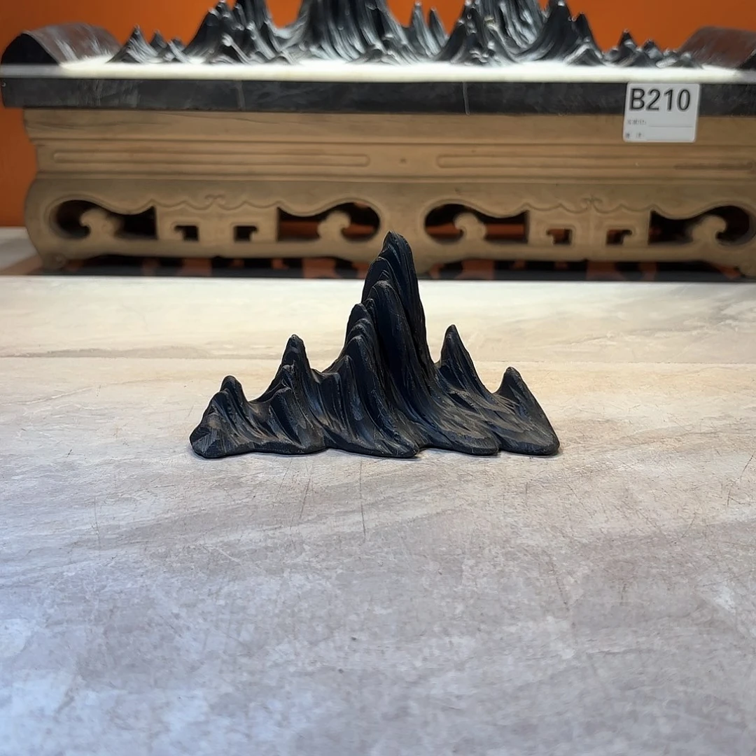 摆件小**瓜灵璧石奇石摆件