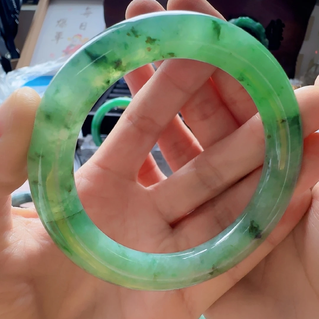 翡翠未镶嵌手镯翡翠8800