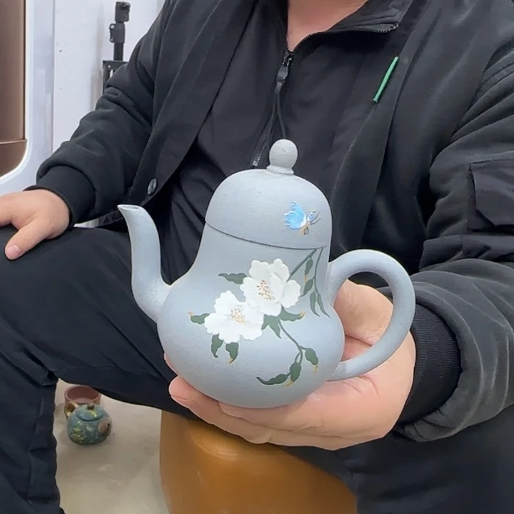 茶壶紫砂宜兴紫砂壶原矿紫砂壶