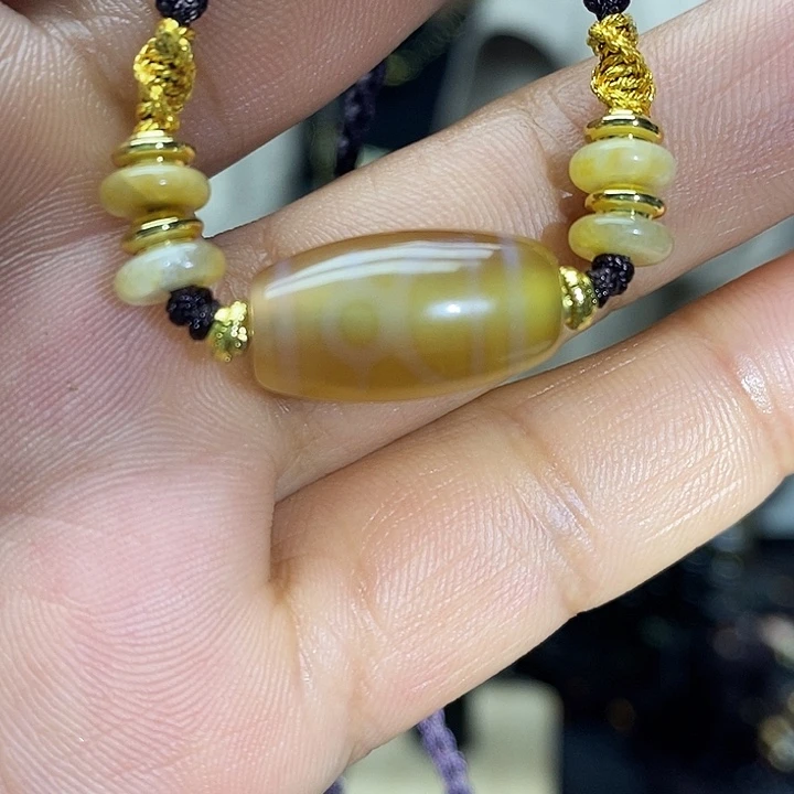 玛瑙/玉髓合金颈饰