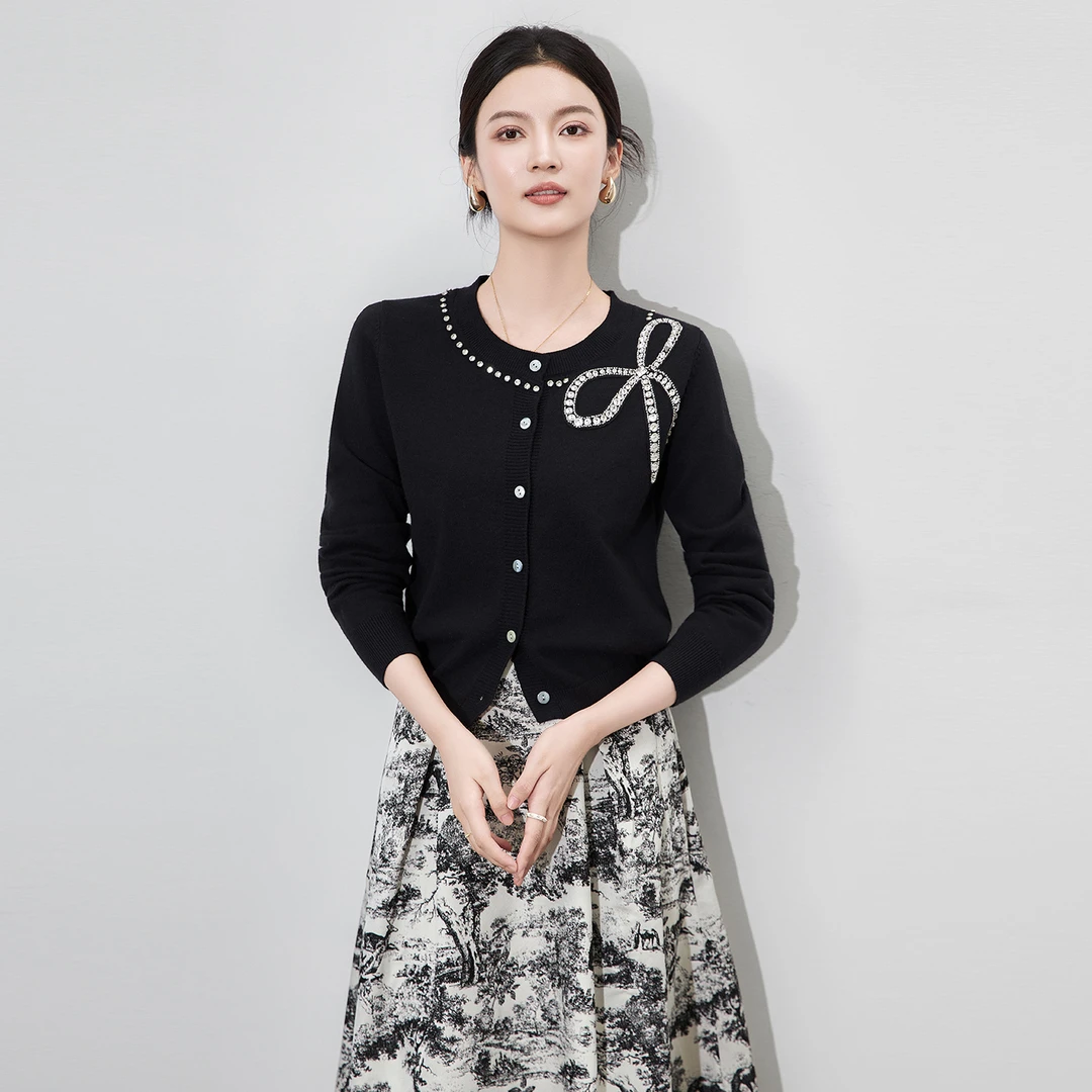 中腰A字裙短裙A型耐磨厚款半身裙套装打底春秋女装显瘦套装小香风