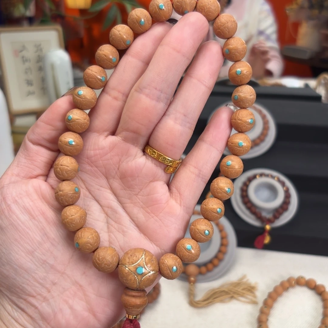 凤眼菩提吊坠11.5毫米手持27颗