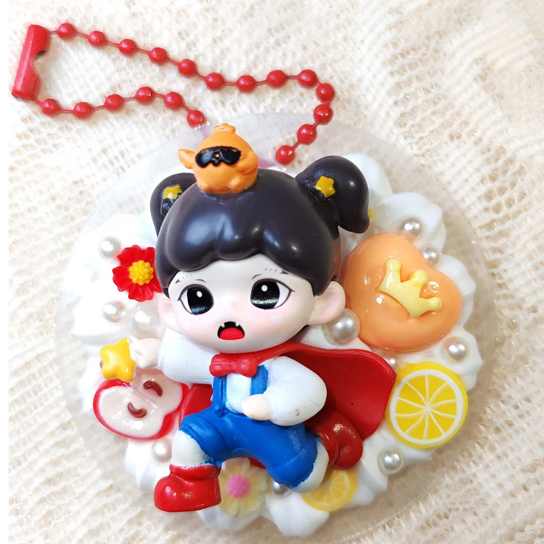 奶油胶diy饰品定制小挂件趣味手工好物【手作不退不换】