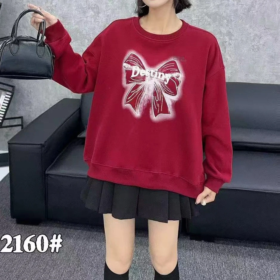 新款圆领长袖卫衣2160