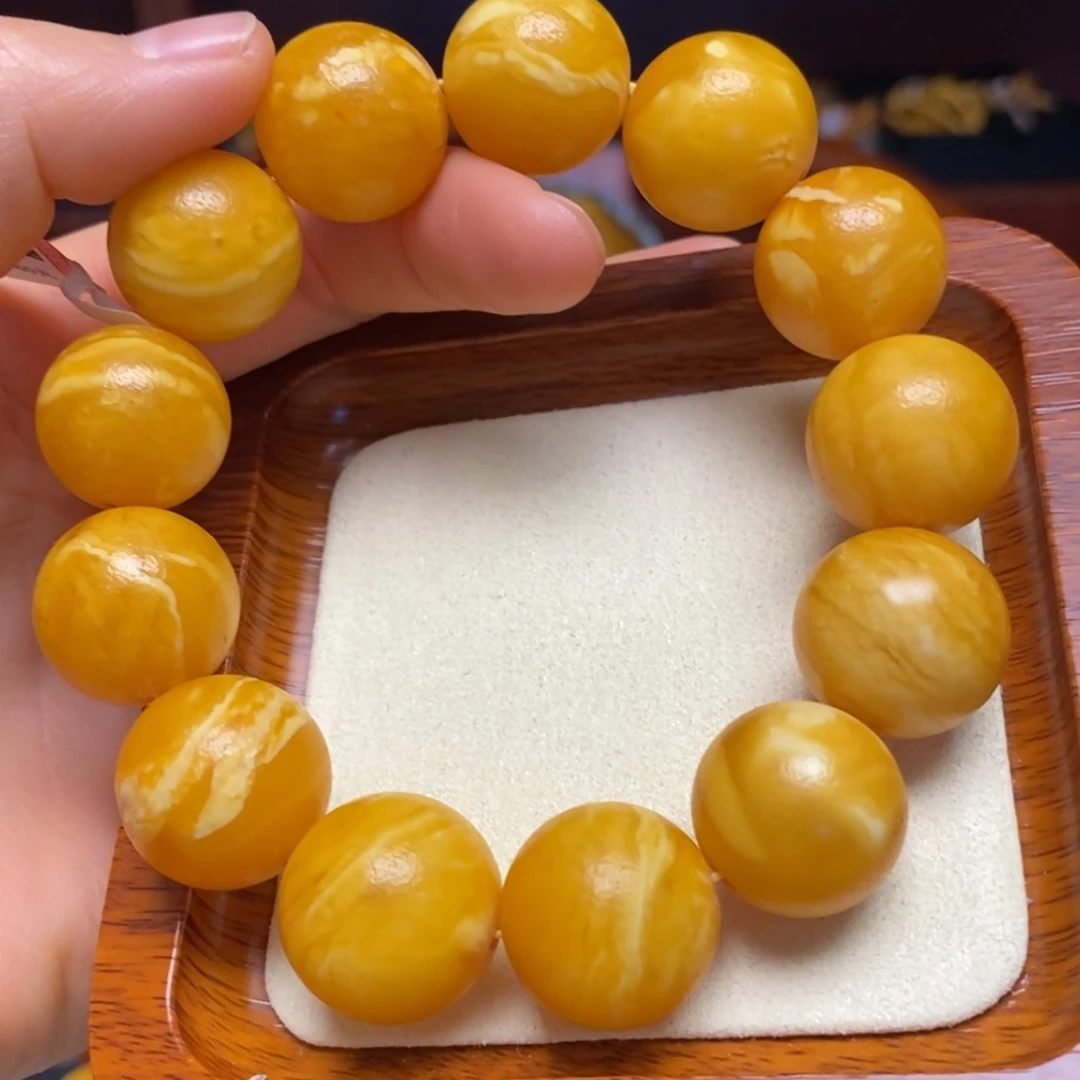 【闪购商品】蜜蜡手链未镶嵌手串