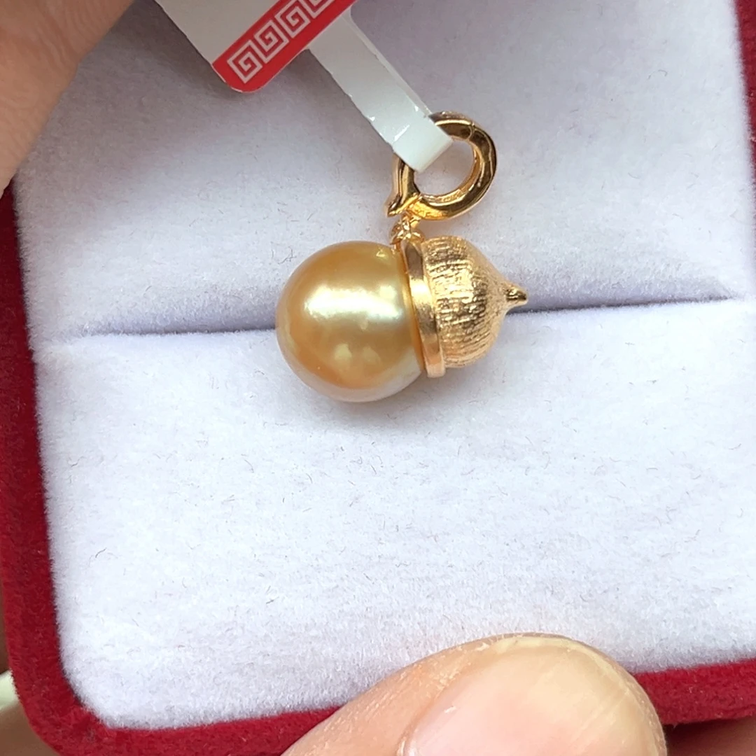 银S925镶嵌海水珍珠颈饰