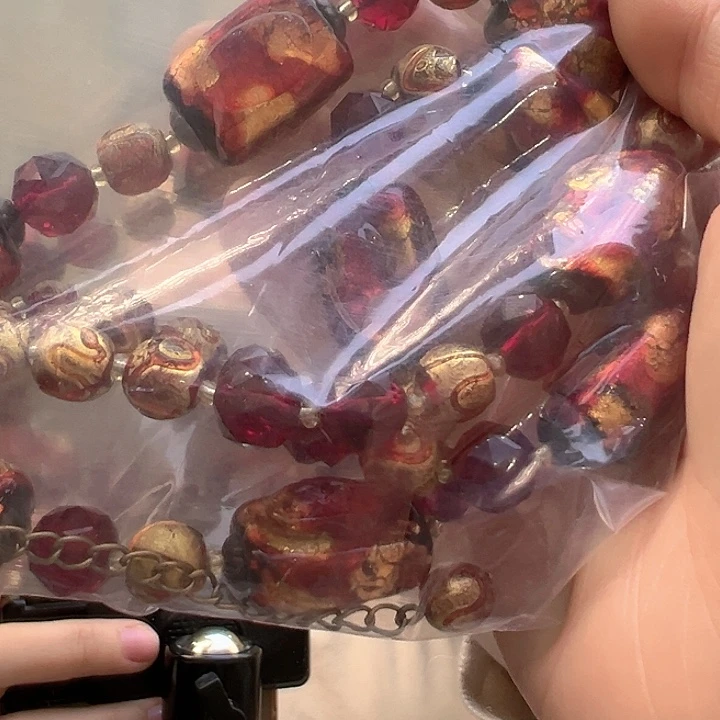 琉璃颈饰嘉*编号80 项链